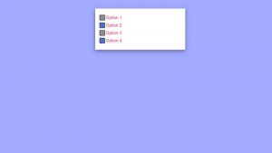 CSS Checkbox