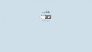 CSS Checkbox: Switch