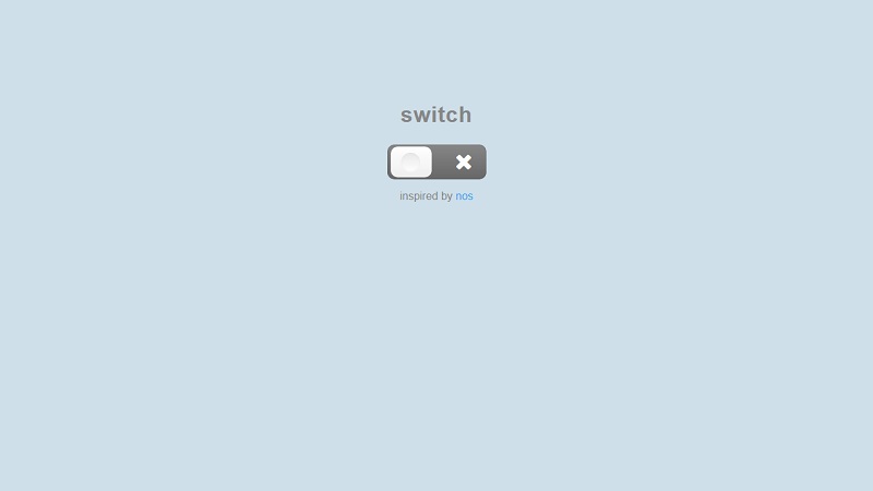 CSS Checkbox: Switch