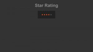 CSS Star Ratings with Radio Buttons