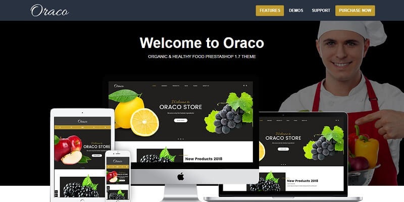 Restaurant PrestaShop Themes