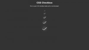 Pure CSS Checkbox