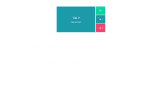 Pure CSS Tabbed Interface with 3D Cube