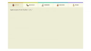 Pure CSS tabs