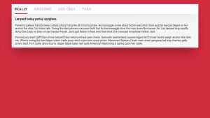 Responsive CSS-Only Tabs