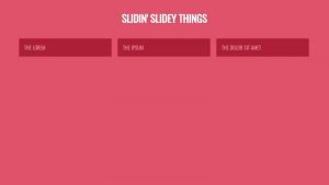 Sliding Tab Box Things