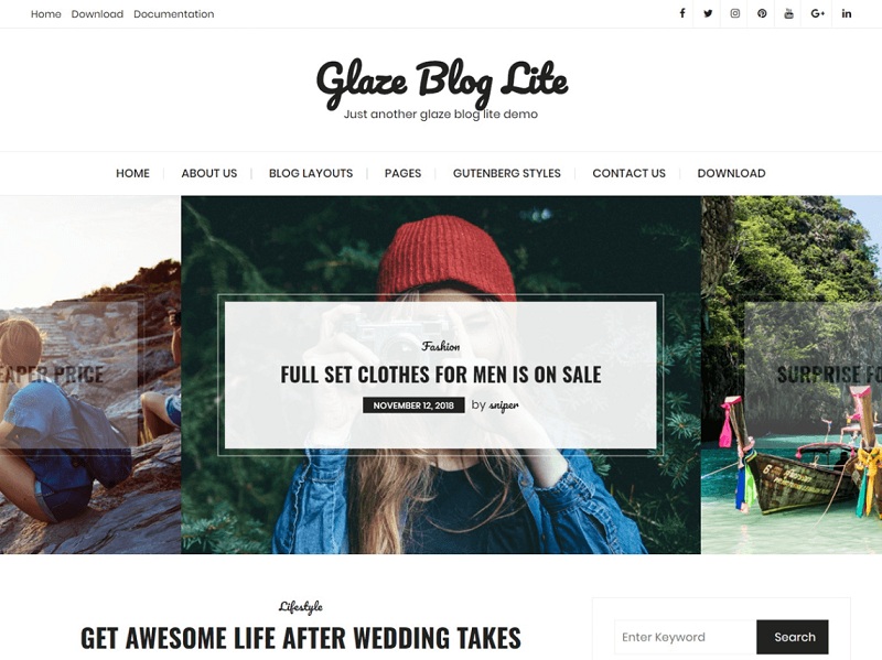 Glaze Blog Lite