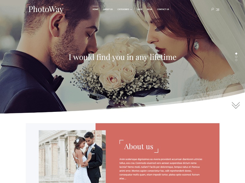 Photoway: best free portfolio themes