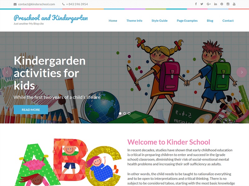 Preschool And Kindergarten
