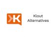 Klout Alternatives