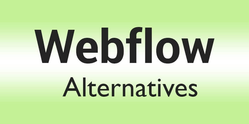 Webflow Alternatives
