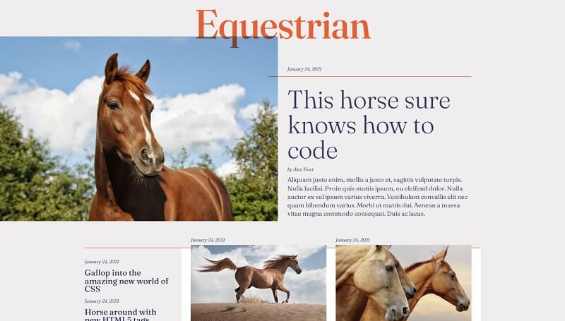 Equestrian Magazine