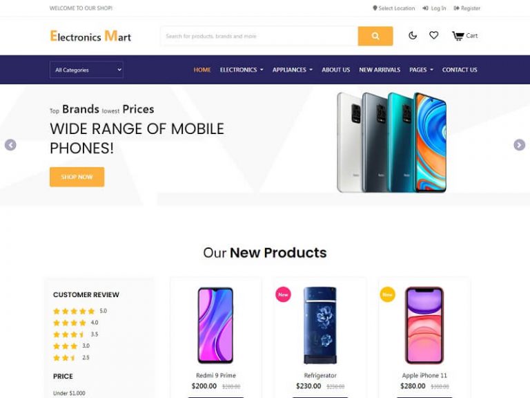 21 Best Free eCommerce HTML Website Templates In 2024