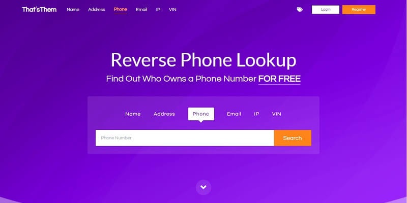 Free Reverse Address Lookup