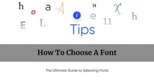 How To Choose A Font