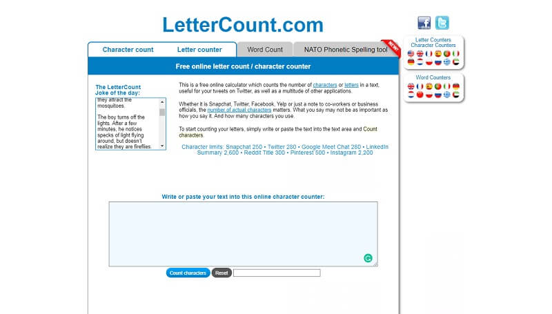 LetterCounter