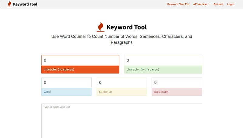 Word Counter By Keyword Tool