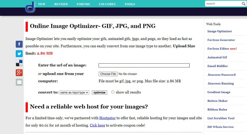 Online Image Optimizer