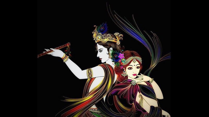 Beautiful Krishna HD wallpaper