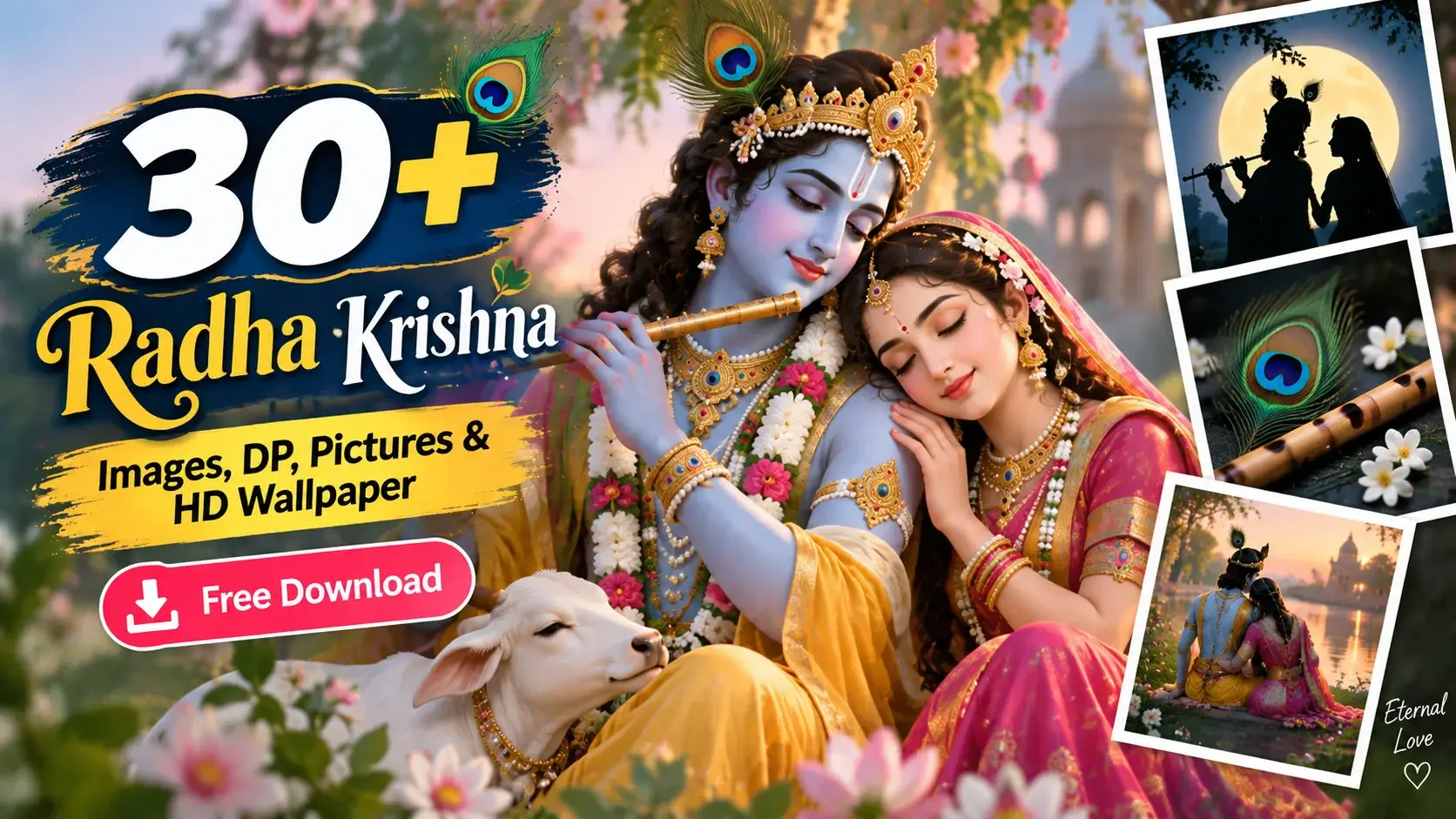 30+ Radha Krishna Images, DP & HD Wallpapers Free Download