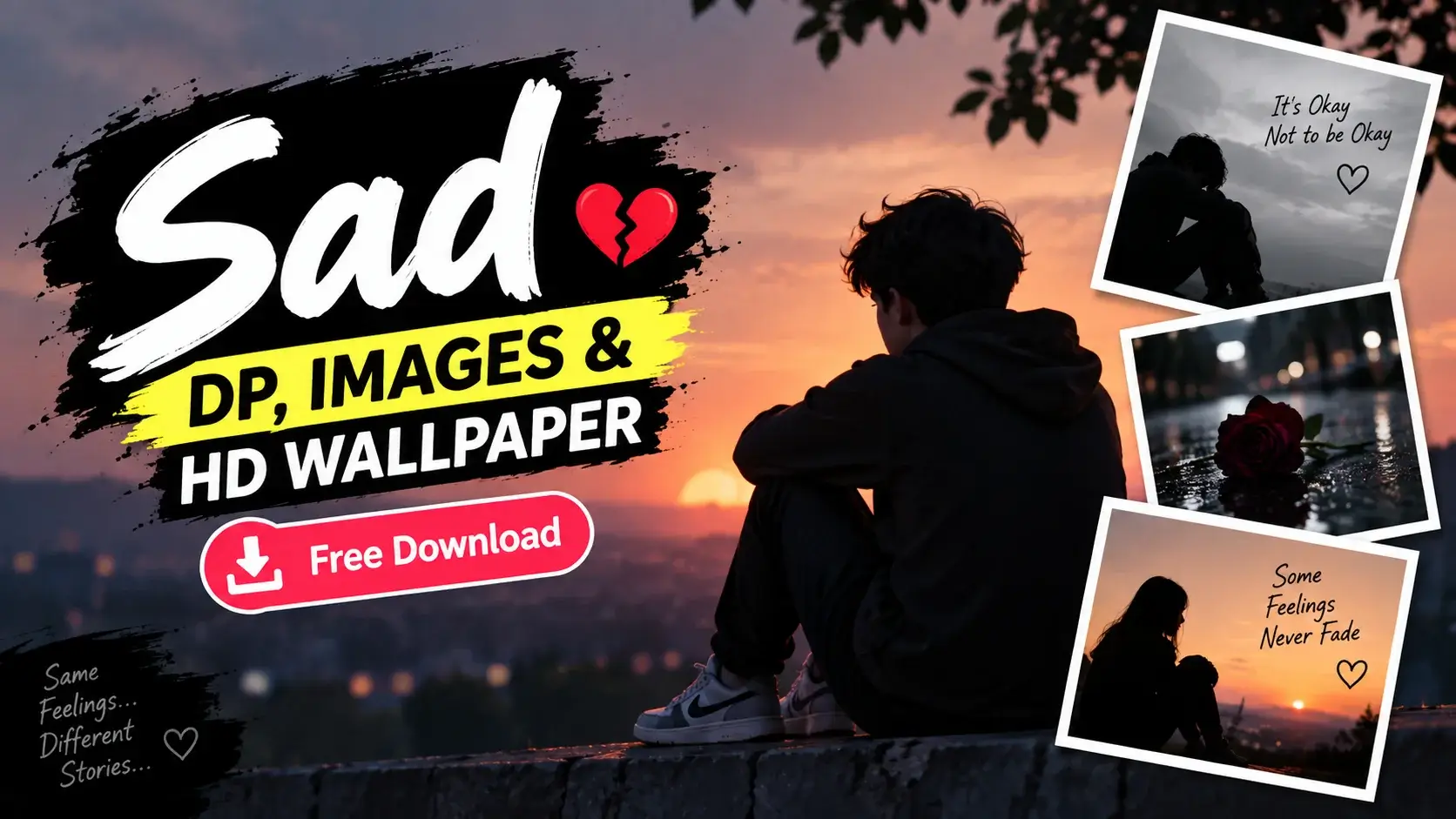 Sad DP, Images, & HD Wallpaper Free Download 2026
