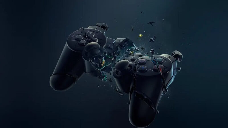 Hd Artwork Gaming Controller Wallpaper