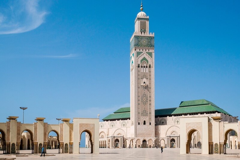 Mosque, Casablanca, Morocco image