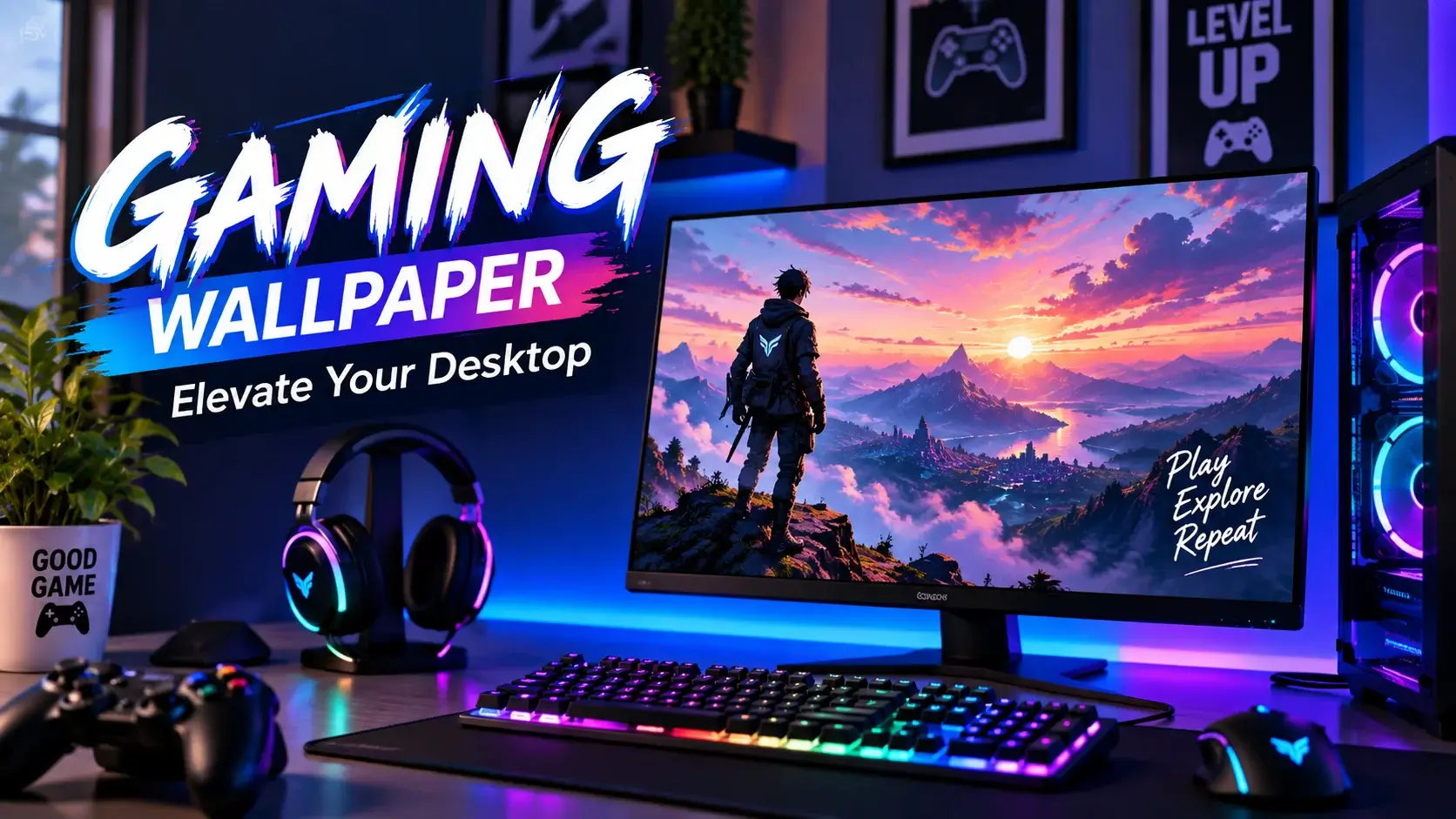 Gaming Wallpaper to Elevate Your Desktop