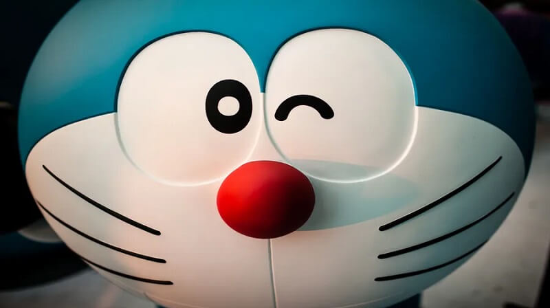 Adorable Face Doraemon 4k Wallpaper