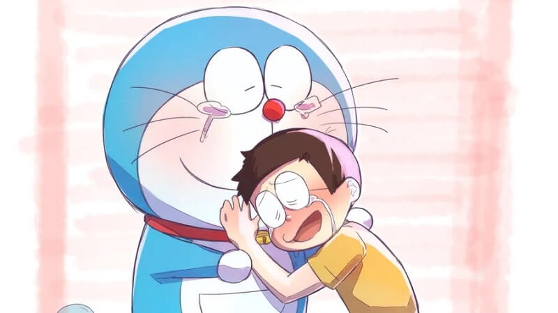 Crying Doraemon 4k Wallpaper