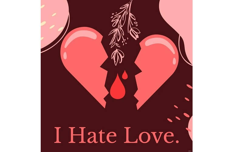 Free Hate Love Background