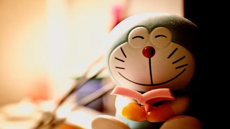 Smiling Doraemon 4k Wallpaper