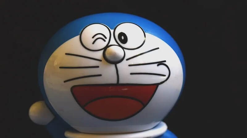 Winking Toy Doraemon 4k Wallpaper