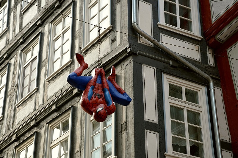 Spiderman, Cartoon character, Truss image