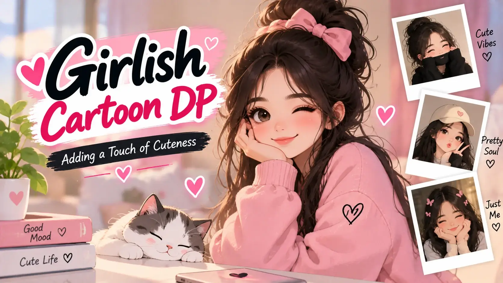 Girlish Cartoon DP: Adding a Touch of Cuteness 2026