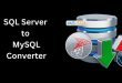 SQL Server to MySQL Converters