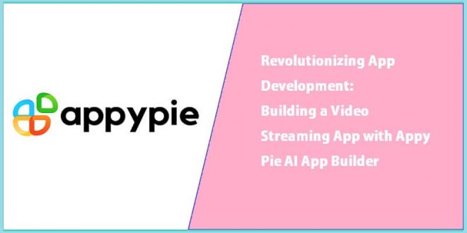 Appy Pie AI App Builder