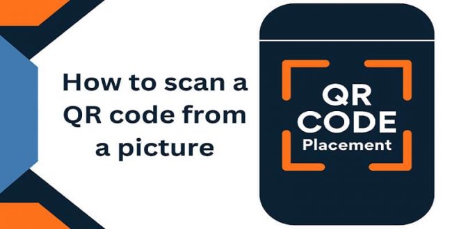 How to scan a QR code from a picture