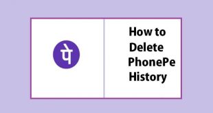 How to Delete PhonePe History