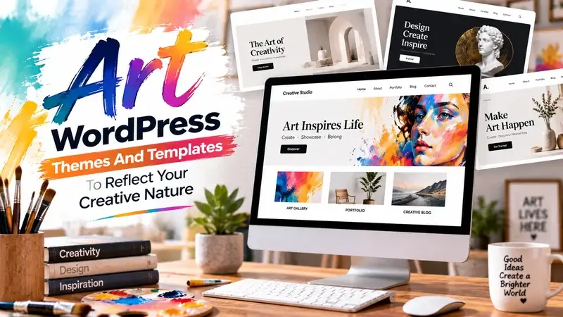 12 Art WordPress Themes And Templates To Reflect Your Creative Nature 2026