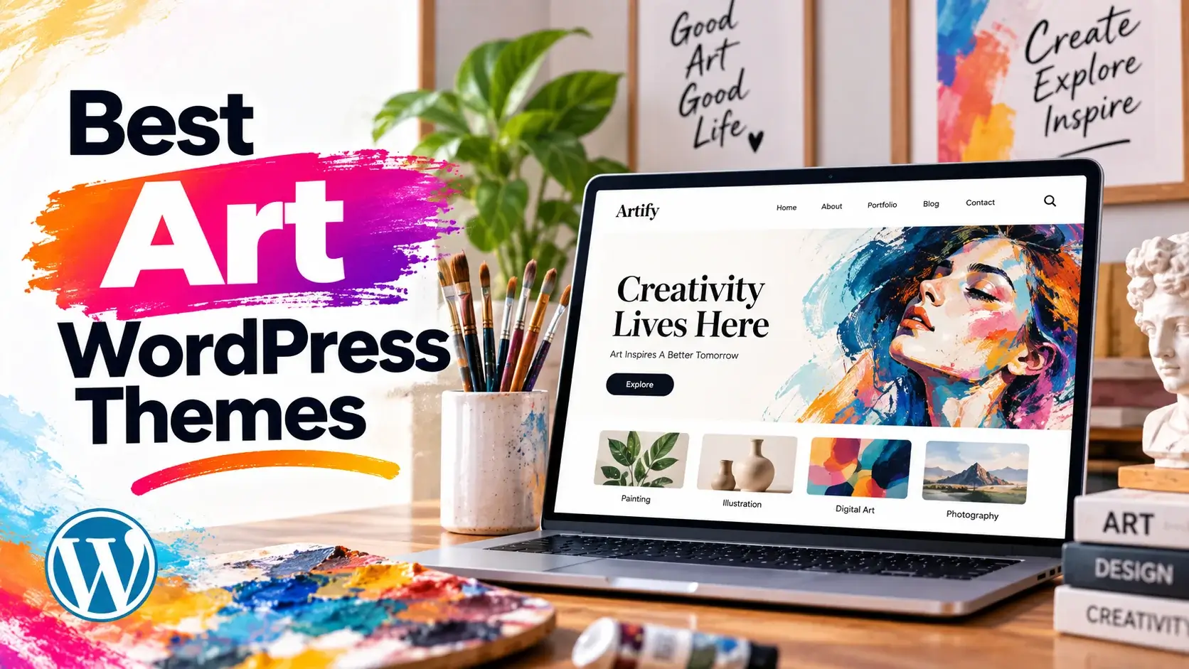 9 Best Art WordPress Themes 2026