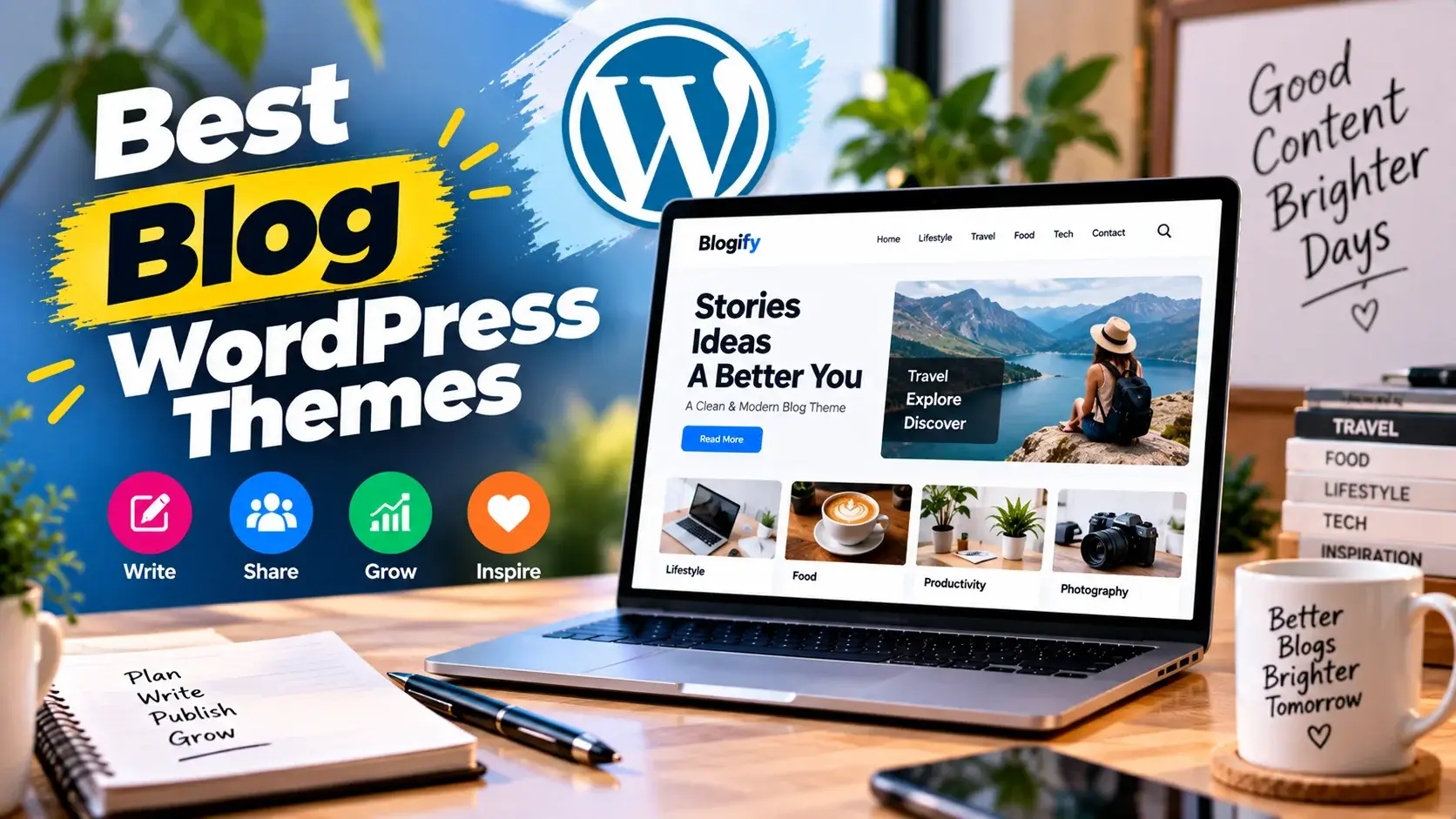 Best Blog WordPress Themes for Modern Blogs