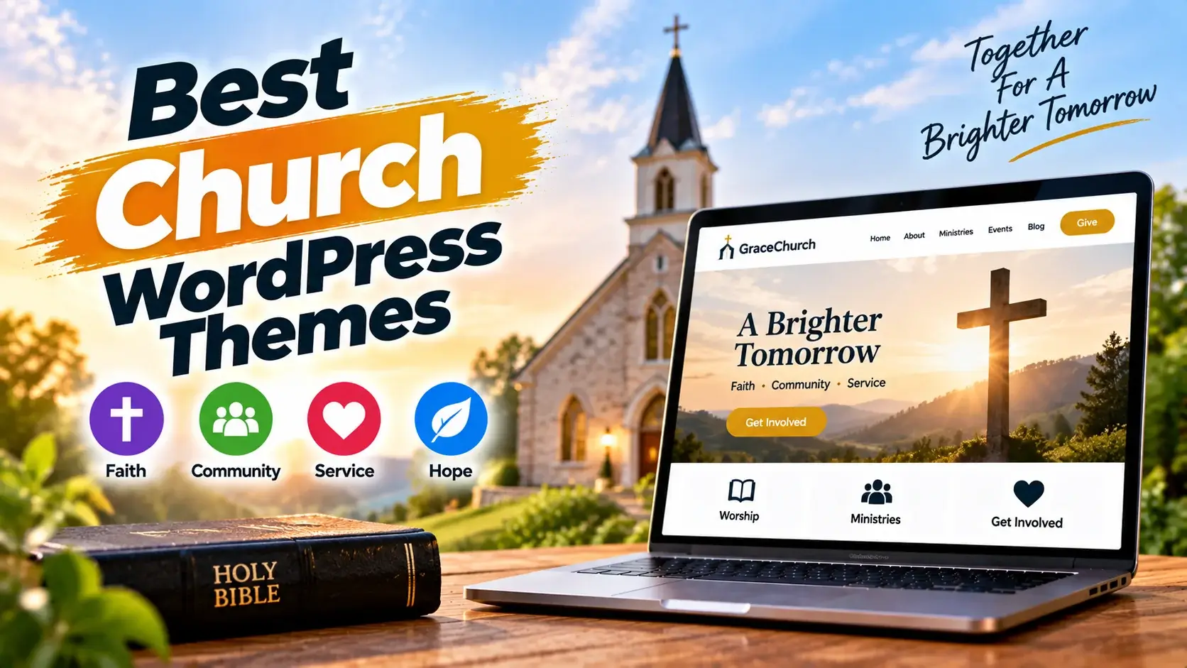 Best Church WordPress Themes for Church Websites