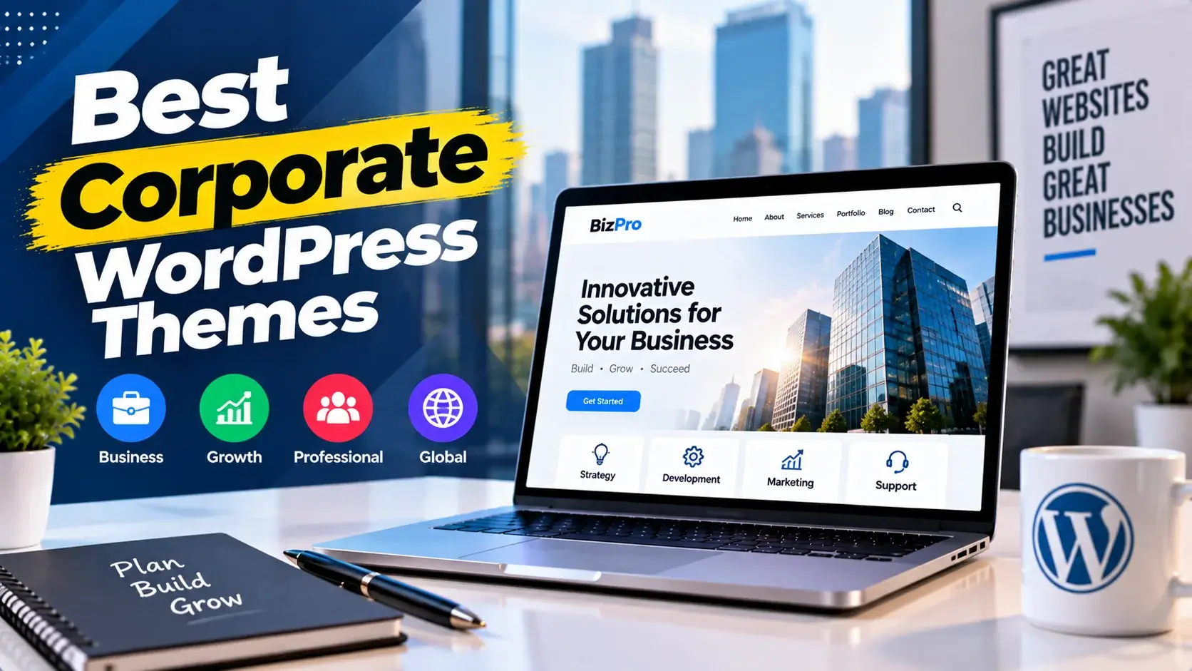 Best Corporate WordPress Themes for Business Websites