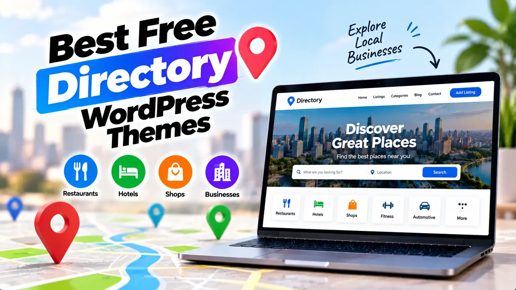Best Free Directory WordPress Themes for Websites