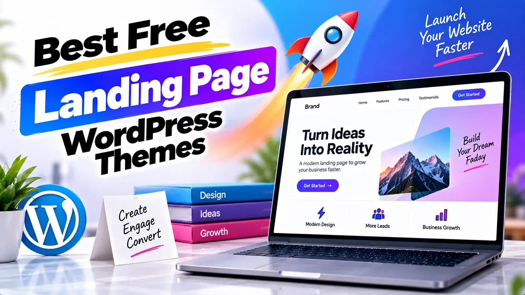 Best Free Landing Page WordPress Themes