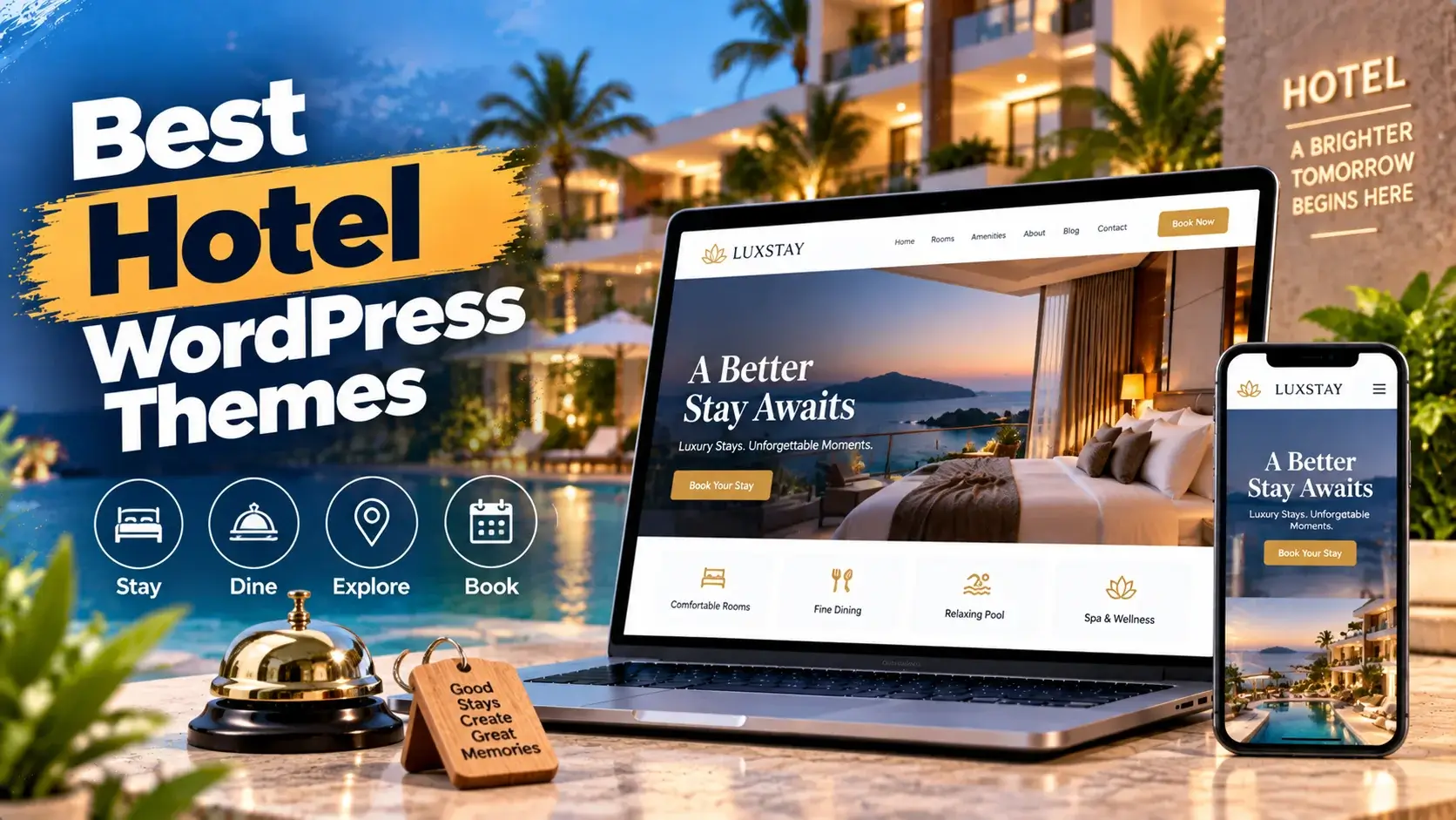 9 Best Hotel WordPress Themes 2026