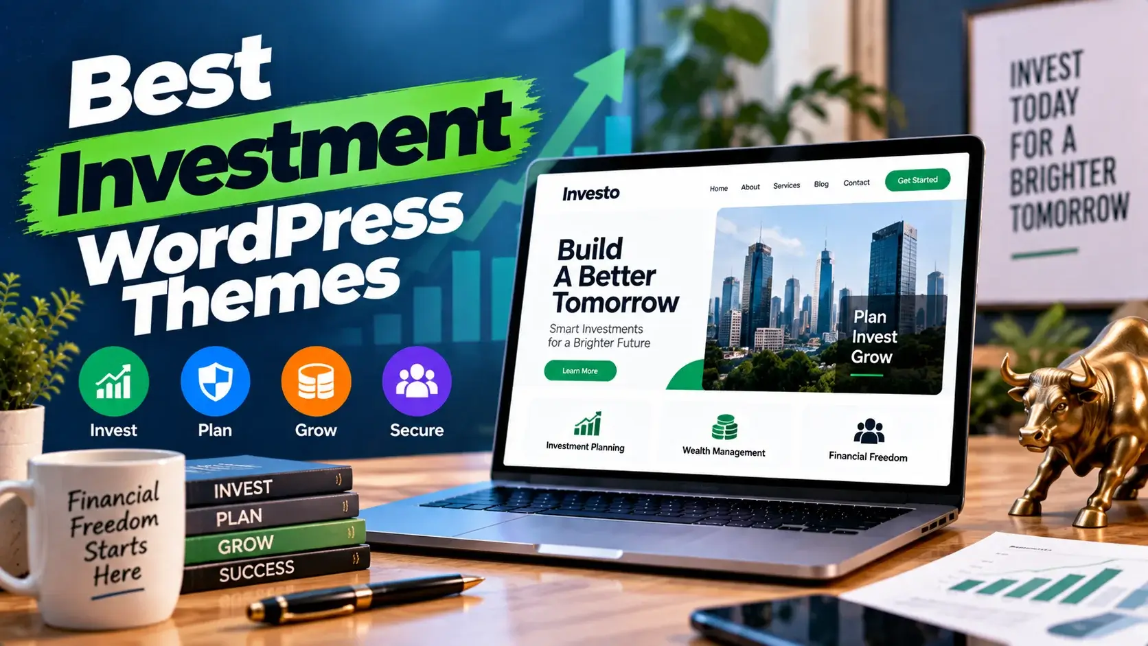 Best Investment WordPress Themes for Finance Websites