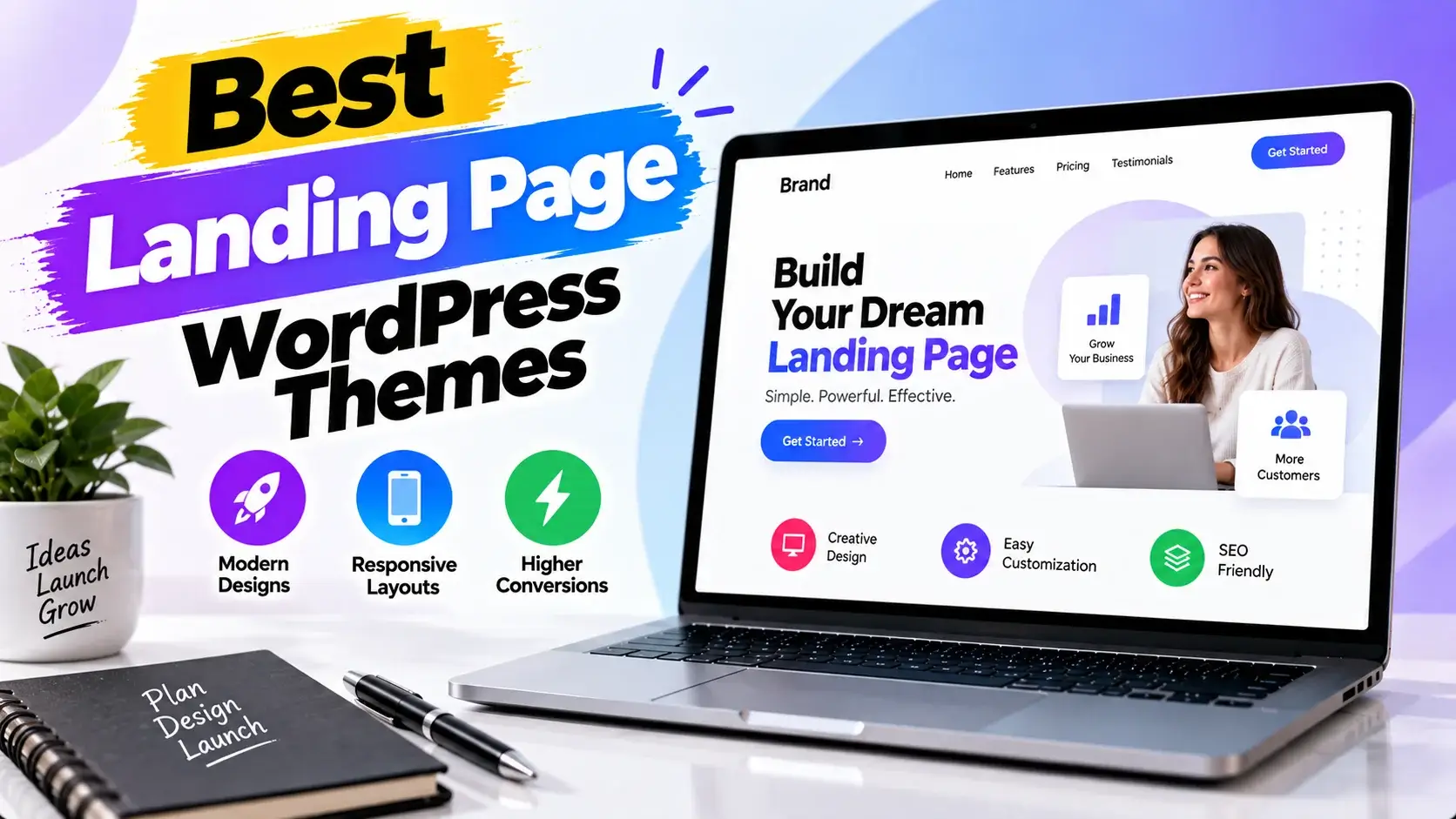 Best Landing Page WordPress Themes for Websites