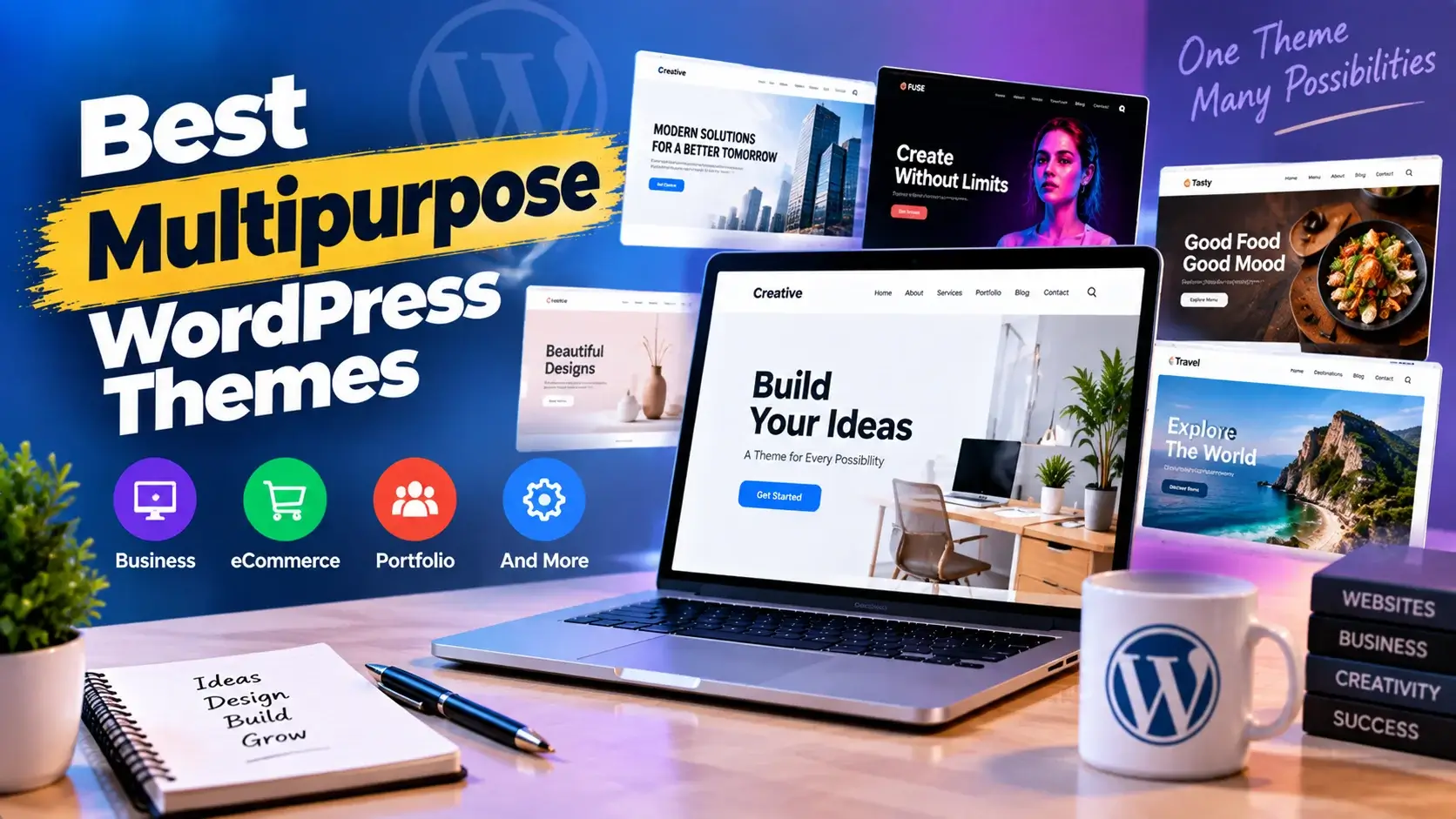 Best Multipurpose WordPress Themes for Any Website